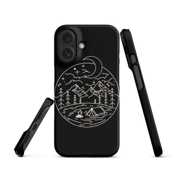 Lunar Landscape iPhone® Case | Minimalist Moon Design | Celestial-Inspired Phone Cover - Image 41