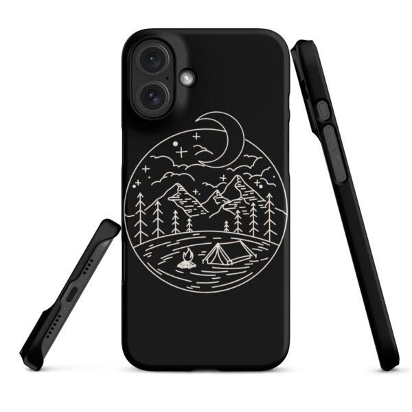 Lunar Landscape iPhone® Case | Minimalist Moon Design | Celestial-Inspired Phone Cover - Image 43