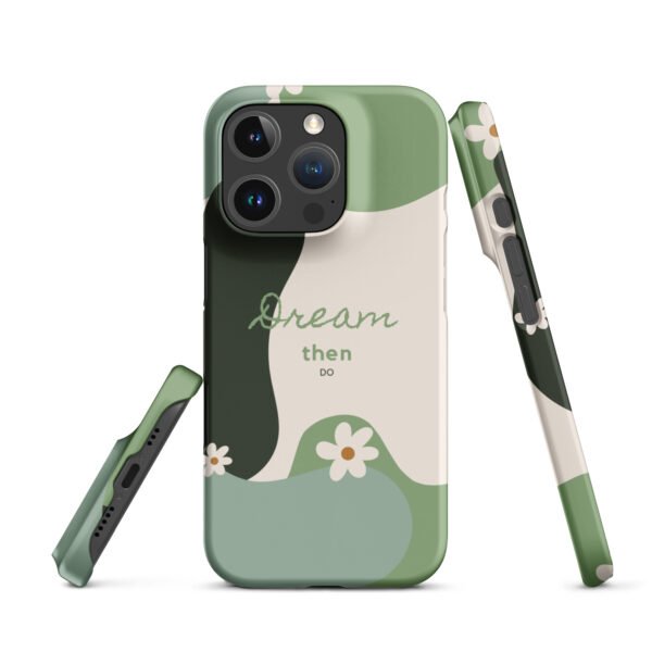 Dream Then Do iPhone® Case | Minimalist Inspirational Phone Cover | Sleek Design for iPhone® All Models - Image 44
