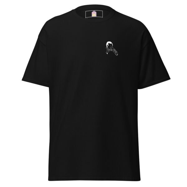Eyes on the Glasses Classic Tee | Quirky Concept & Line Art Style | Abstract Humor for Bold Thinkers - Image 3