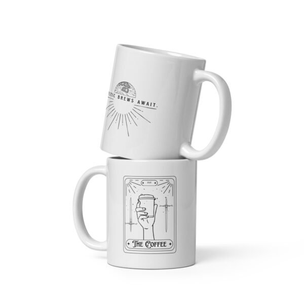 Mystical Tarot Mug | Ceramic Coffee Cup with Esoteric Design | A Must-Have for Spiritual Vibes - Image 2