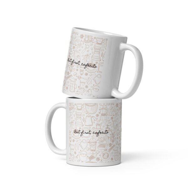 But First, Cafecito Mug | Latin Coffee Lovers’ Ceramic Cup | Essential for Mornings