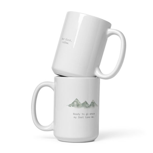 Classic Coffee Mug | Ready to Go Design | Durable Ceramic Cup for Everyday Use
