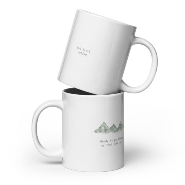 Classic Coffee Mug | Ready to Go Design | Durable Ceramic Cup for Everyday Use - Image 3