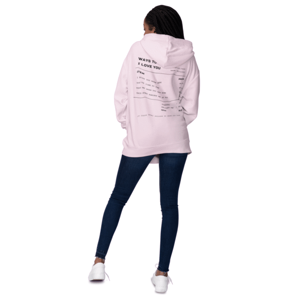 Gildan Hoodie | "Ways to Say I Love You" Embroidered Sweatshirt | Minimalist Romantic Design | Comfortable & Stylish Fit - Image 11
