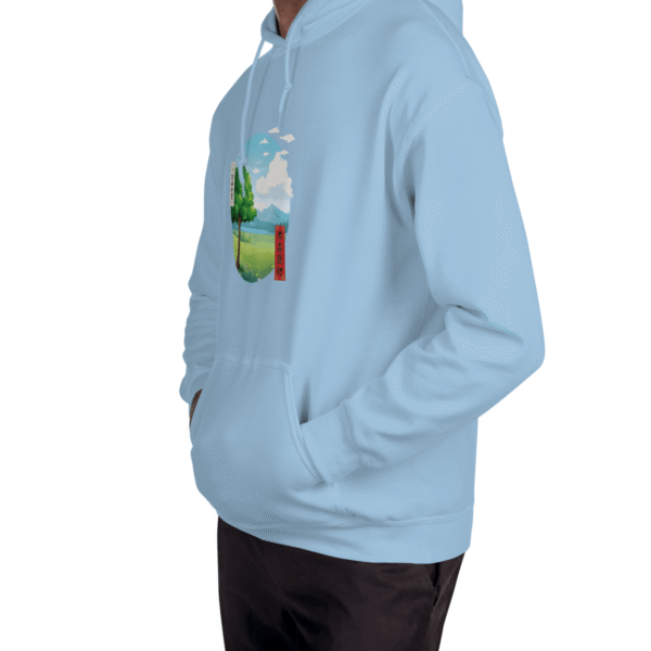 Zen Horizon Hoodie | Unisex Sweatshirt with Eastern Aesthetic Design | Soft & Cozy Pullover for Ultimate Comfort - Image 17