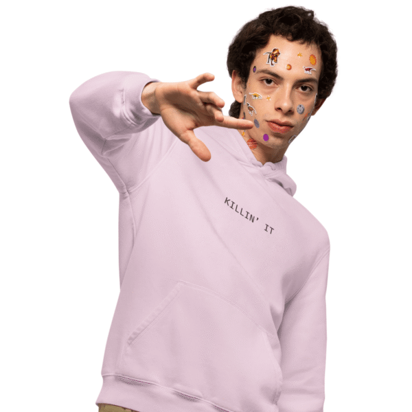 Killin’ It Hoodie | On Point Minimalist Sweatshirt | Sleek, Soft & Confident Everyday Wear - Image 12