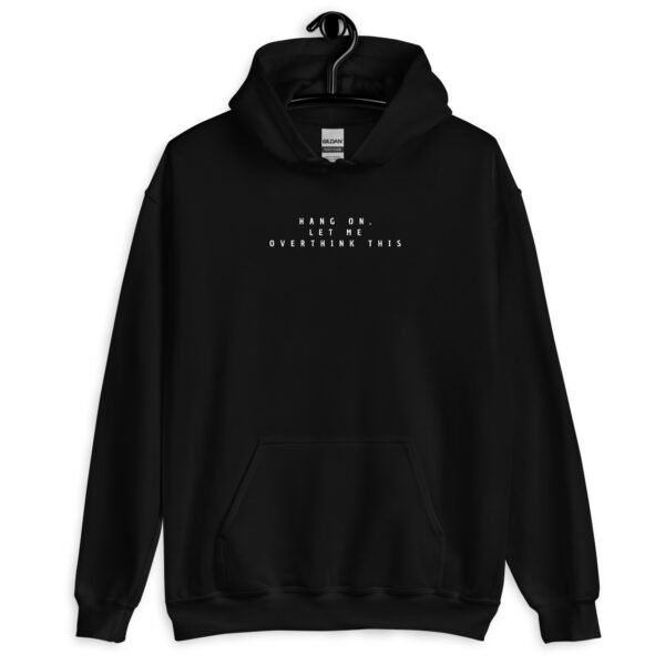 Overthinker’s Retreat Hoodie | Unisex Sweatshirt for Comfort & Style | Cozy Pullover for Deep Thinkers - Image 2