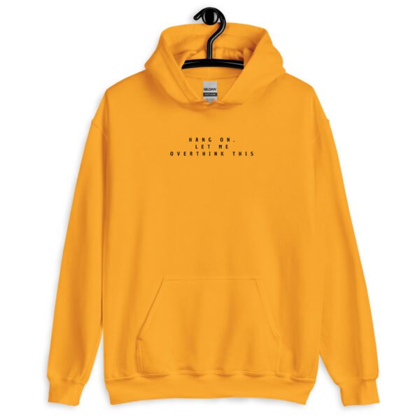 Oventhinker Hoodie | "Overthinker’s Retreat" Minimalist Sweatshirt | Thoughtful Design for Everyday Wear - Image 6