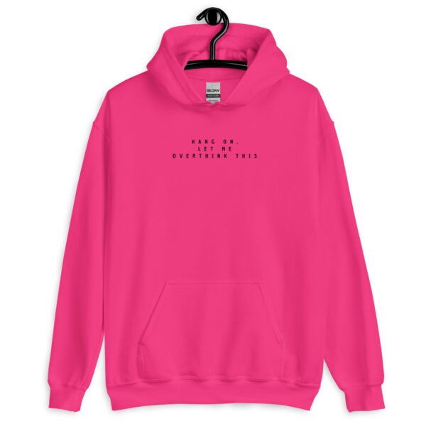 Oventhinker Hoodie | "Overthinker’s Retreat" Minimalist Sweatshirt | Thoughtful Design for Everyday Wear - Image 2