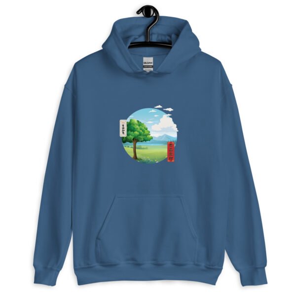 Zen Horizon Hoodie | Unisex Sweatshirt with Eastern Aesthetic Design | Soft & Cozy Pullover for Ultimate Comfort