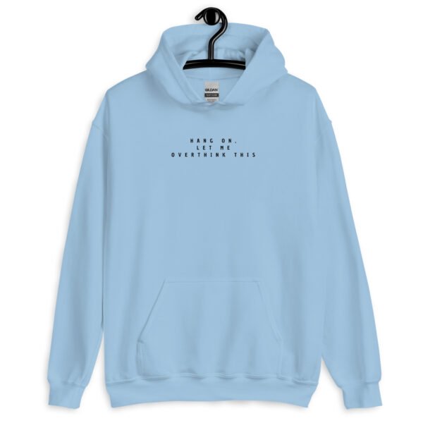 Oventhinker Hoodie | "Overthinker’s Retreat" Minimalist Sweatshirt | Thoughtful Design for Everyday Wear - Image 7