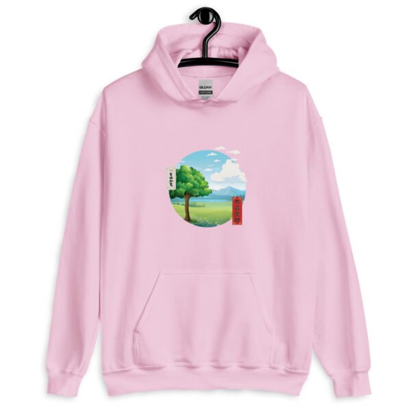 Zen Horizon Hoodie | Unisex Sweatshirt with Eastern Aesthetic Design | Soft & Cozy Pullover for Ultimate Comfort - Image 14