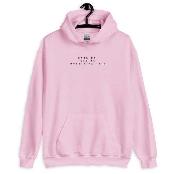 Oventhinker Hoodie | "Overthinker’s Retreat" Minimalist Sweatshirt | Thoughtful Design for Everyday Wear - Image 9