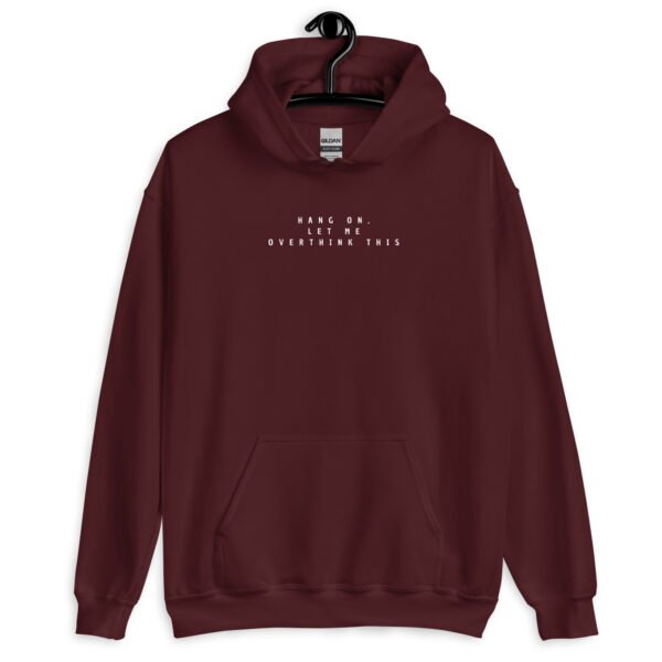 Overthinker’s Retreat Hoodie | Unisex Sweatshirt for Comfort & Style | Cozy Pullover for Deep Thinkers - Image 4