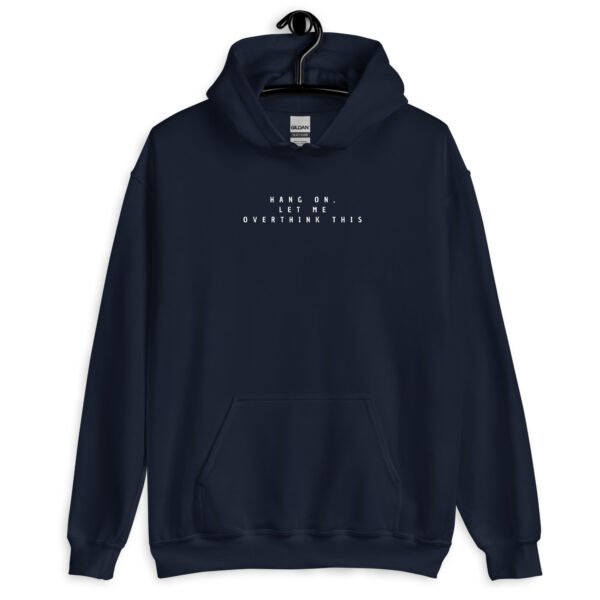 Overthinker’s Retreat Hoodie | Unisex Sweatshirt for Comfort & Style | Cozy Pullover for Deep Thinkers - Image 3