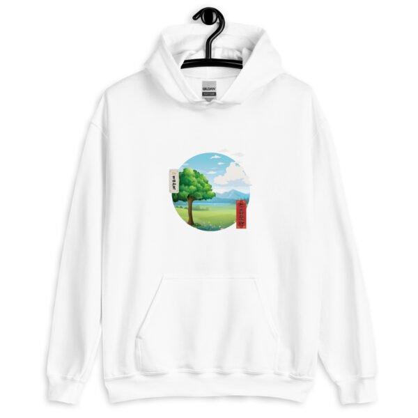 Zen Horizon Hoodie | Unisex Sweatshirt with Eastern Aesthetic Design | Soft & Cozy Pullover for Ultimate Comfort - Image 15
