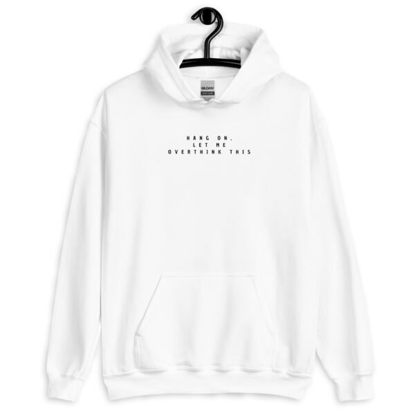 Oventhinker Hoodie | "Overthinker’s Retreat" Minimalist Sweatshirt | Thoughtful Design for Everyday Wear