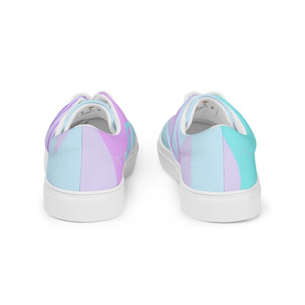 Cyan Dream Women's Sneakers | Light Blue & Purple Accents | Dreamy & Comfortable Shoes - Image 7