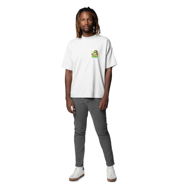 Go with the Flow Frog Oversized T-Shirt – Chill Vibes, Hippie Spirit Zen Energy - Image 11