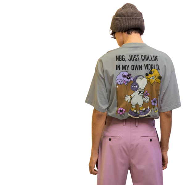 Chill Mode Oversized T-Shirt – Laid-Back Vibes, Creative Groove Effortless Cool - Image 4