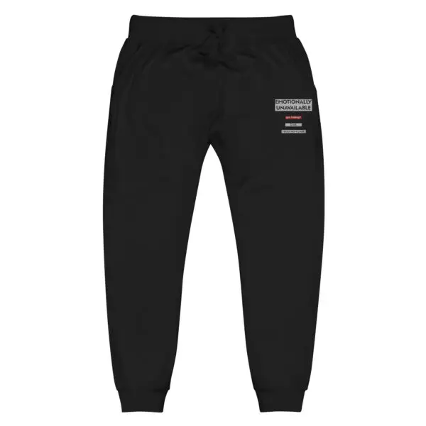 Emotionally Unavailable Joggers – Irony, Comfort & Straightforward Style - Image 2