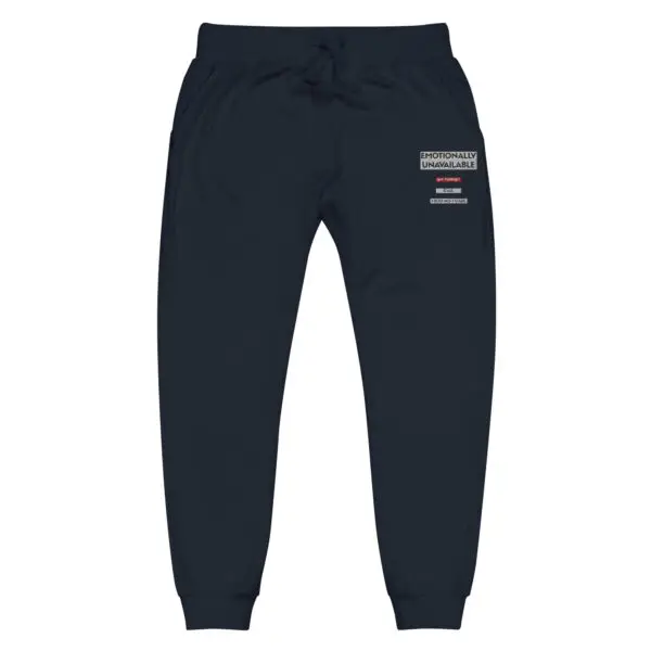 Emotionally Unavailable Joggers – Irony, Comfort & Straightforward Style - Image 4