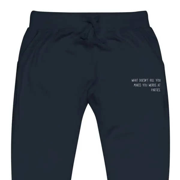 The Party Paradox Joggers – Dark Humor, Everyday Comfort Effortless Edge