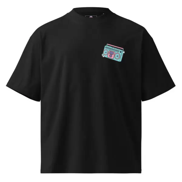Rhythm Stays Oversized T-Shirt – Oversized Comfort, Dancing Spirit Timeless Vibes - Image 3