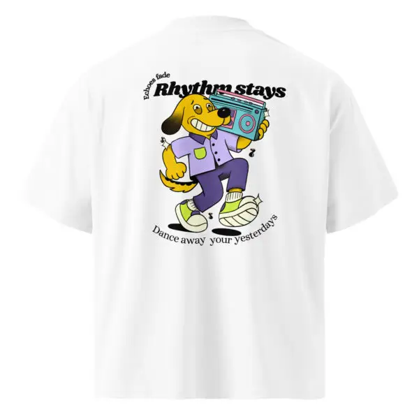 Echo Fade Oversized T-Shirt – Street Groove, Free Motion Everyday Beat