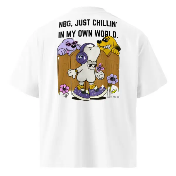 Chill Mode Oversized T-Shirt – Laid-Back Vibes, Creative Groove Effortless Cool
